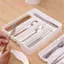 4 / 5 Bộ Dao Kéo Tổ Chức Khay Ngăn Kéo Hàng Ngày Khay Chia Hình Chữ Nhật Dễ Dàng Làm Sạch Nhà Bếp Thìa Nĩa Hộp Tách