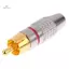 2 Đầu Nối RCA Nam Bộ Chuyển Đổi Cắm Không Hàn Cho Cáp Âm Thanh Cắm Video Camera Quan Sát Bộ Chuyển Đổi Cáp Không Hàn mới