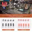 Đầu nối Jack cắm chuối 4mm 10 chiếc và 10 ổ cắm chuối (Đen và Đỏ)