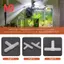 Van khí bể cá hình chữ T 3 chiều bằng nhựa 100 chiếc Màu trắng trong suốt