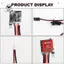 Dành cho DIY Mini 1 / 16 1 / 18 1 / 24 RC Car Boat Tank Tương thích Micro ESC 30A Bộ điều khiển tốc độ điện chải 2S 4-8v PH2.0 Plug