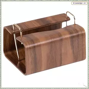 Hộp đựng khăn giấy bằng gỗ Bắc Âu Hộp đựng khăn giấy cổ điển Hộp đựng khăn ăn phòng khách