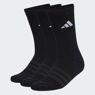 adidas Phong cách sống BỘ 3 ĐÔI TẤT CỔ CAO LÓT ĐỆM SPORTSWEAR Unisex Đen KC9626