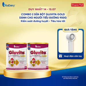 Sữa bột Gluvita Gold 900g (cho người tiểu đường)