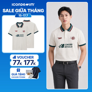 Áo Polo Nam ICONDENIM New Rules Form Regular PLID0267