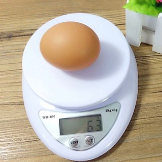 Cân tiểu ly nhà bếp chia thực phẩm, Cân điện tử 5 kg