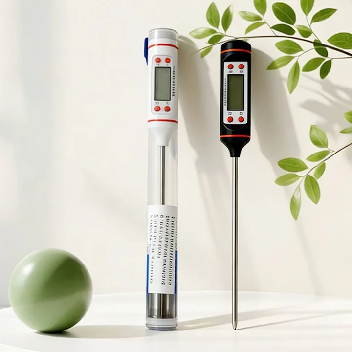 Nhiệt Kế Điện Tử Độ Chính Xác Cao Nhiệt Kế Đo Đầu Inox 304 Cao Cấp Nhiệt Kế Đo Thực Phẩm-PST99