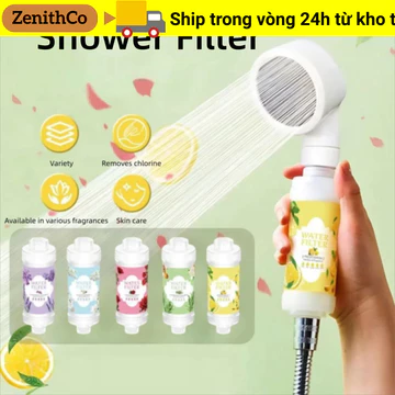 Bộ lọc vòi hoa sen ZENIHCO, Bộ lọc đầu vòi hoa sen có thể thay thế PP, Máy lọc nước hoa Máy vòi sen Phụ kiện phòng tắm