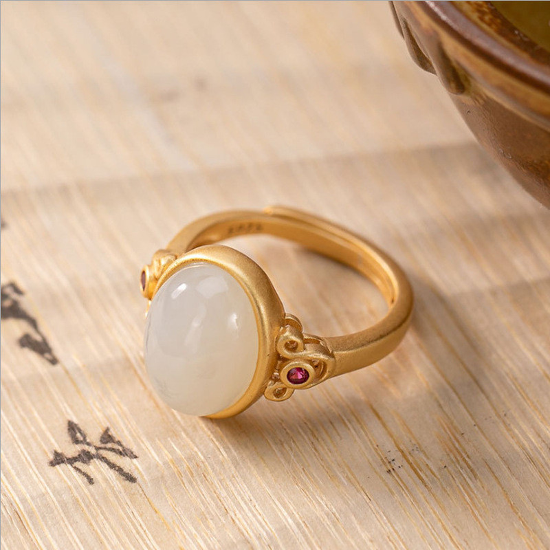 Women's Gold-Plated Ring by ynkgh02.vn