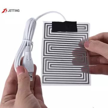 JETTING Tấm sưởi kim loại Tấm sưởi tay Đế sưởi ấm USB Phim sưởi ấm Thảm sưởi điện J