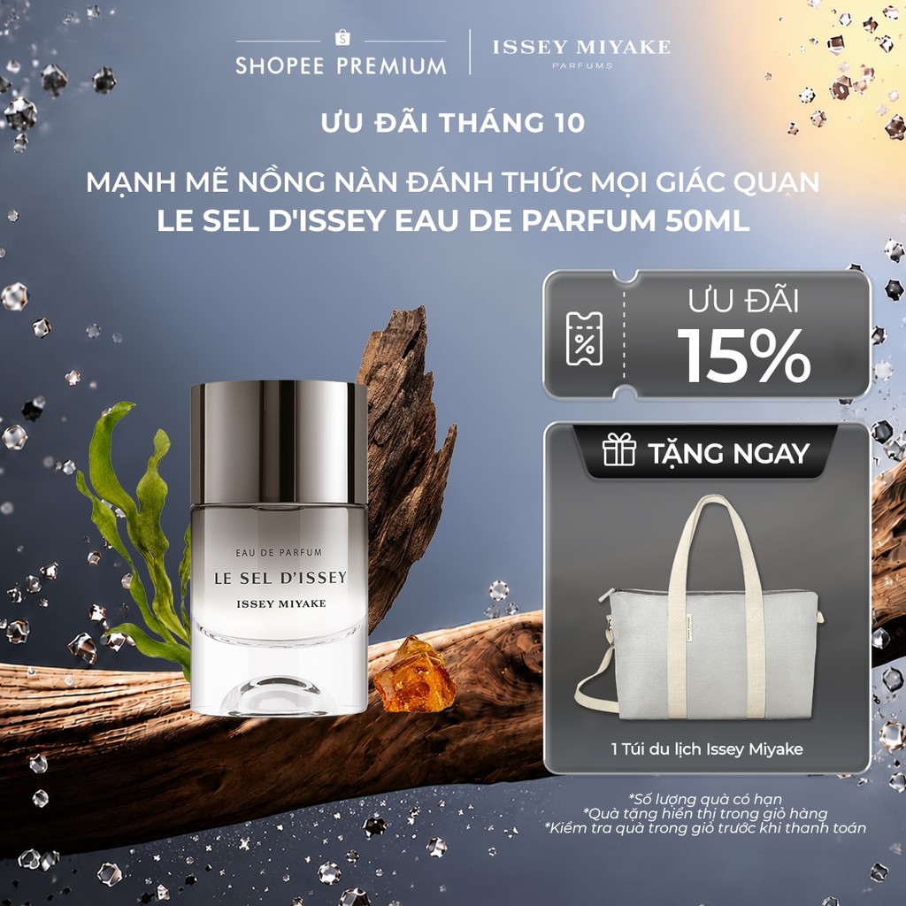 Nước Hoa nam Issey Miyake Le Sel d'Issey Eau De Parfum 50ml