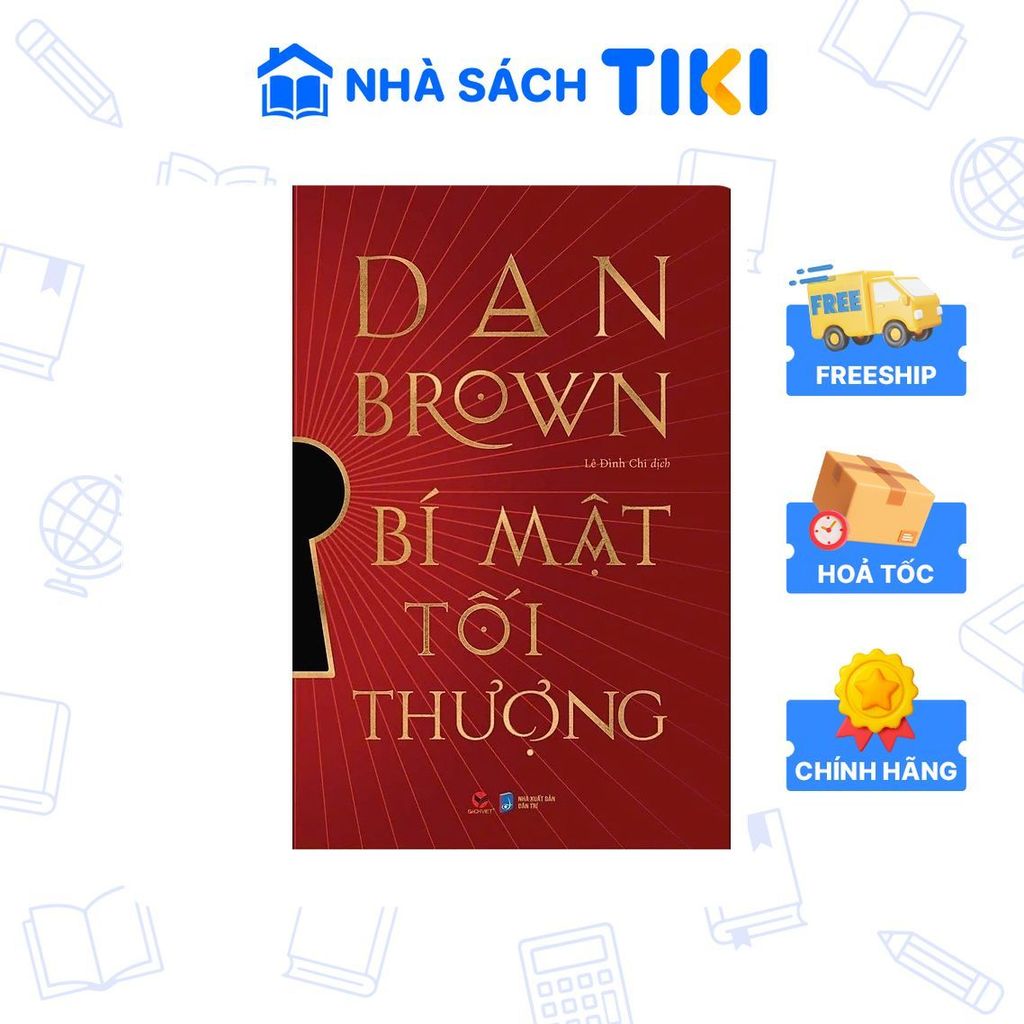 Sách Bí Mật Tối Thượng - Dan Brown - The Secret Of Secrets - Kèm chữ ký in của tác giả tại bản in đầu