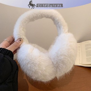 Onetimingfine Màu Trơn Mềm Mại Sang Trọng Làm Ấm Tai Mùa Đông Ấm Áp Bịt Tai Thời Trang Bao Tai Ngoài Trời Bảo Vệ Lạnh Bịt Tai Gấp Earflap VN