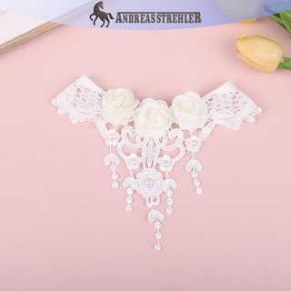 Onetimingfine Vintag Cổ Điển Gothic Hình Xăm Ren Choker Dành Cho Nữ Mặt Dây Chuyền Pha Lê Đen Quyến Rũ Vòng Cổ Choker Boho Trang Sức Quà Tặng Giáng Sinh VN
