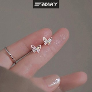 Newwellknownepic Cutout Zircon Pha Lê Bông Tai Nữ Bé Gái Tiệc Cưới Mới Mỹ Món Quà Trang Sức VN