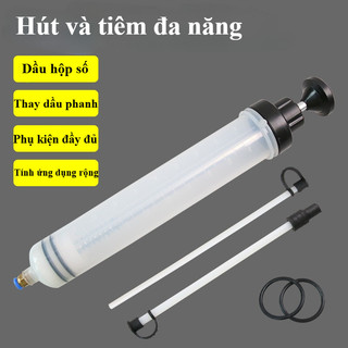 Máy Hút Dầu Ô Tô/Xe Máy 500cc - Đa Năng Cho Dầu Phanh, Nhớt, Nước Làm Mát, Thiết Kế Chống Rò Rỉ