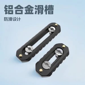 Hợp Kim Nhôm Trượt Dải NATO Đa Năng Hai Đầu Chống Trơn Trượt Chống Mất Giá Đỡ Phụ Kiện Máy Ảnh SLR 1101708