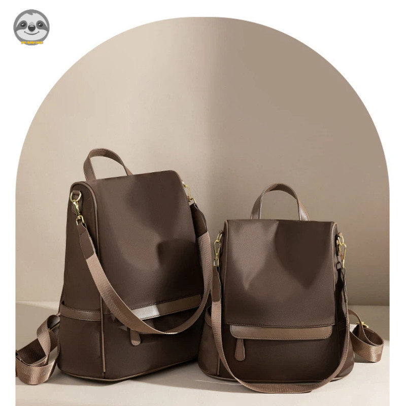 Phong cách Nhật Bản Muji Style / Túi đi học bằng vải Oxford cao cấp / Ba lô thời trang chống trộm dung tích lớn / Ba lô đeo vai bằng vải Oxford đi lại / Ba lô thời trang đơn giản phù hợp