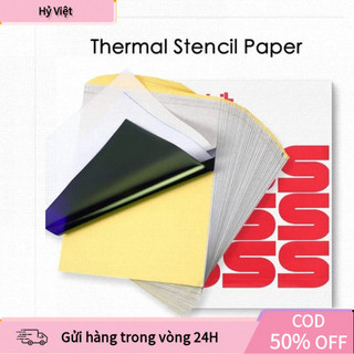 [Hỷ] 【48h】Set 20/100 Giấy In Nhiệt A4 Chuyên Dụng Cho Máy Xăm Hình giấy scan hình xăm