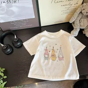 Phong cách mới mùa hè (90-170) Áo thun nữ in đầy đủ tình yêu phong cách phương Tây phù hợp