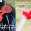 Túi tắm di động cho cắm trại ngoài trời Chất liệu PVC Túi đựng nước có thể gập lại 40x60cm