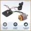 Lắp ráp động cơ không chổi than bằng điện Lithium 21v 12teeth Bảng điều khiển động cơ máy khoan lithium không chổi than