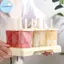 Pufangbliss Khuôn Làm Đá Thực Phẩm Không Dính Dễ Dàng Phát Hành Popsicle Maker Cho Trẻ Em Sữa Chua Tự Chế Trái Cây Kem VN