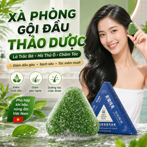 🔥Giá sốc🔥Xà phòng gội đầu thảo dược lá trắc bá | Xà bông Hà Thủ Ô giảm dầu gàu chăm tóc | Xà phòng dưỡng tóc thảo mộc