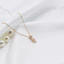 Thiết kế thích hợp xương cá Zircon dành cho nữ, cao cấp và phai màu, vòng cổ đi lại hàng ngày