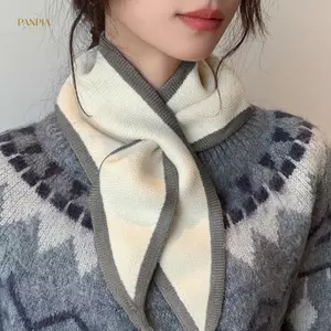 PNPIA- Khăn quàng cổ Ne hình tam giác ấm áp đa năng thời trang thu đông