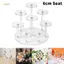 PNPIA- 6 8 10 Miếng Bền Đế Tròn Đế Trưng Bày Chuyên Nghiệp Bàn Sắp Xếp Trang Sức Bán Lẻ Mỹ Phẩm Trưng Bày