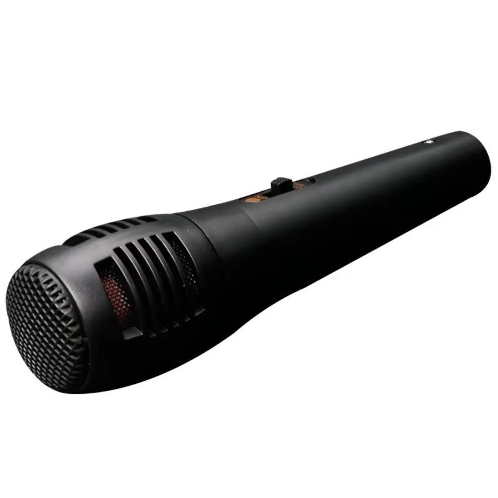 Micrô năng động STABFOAM, Mic giọng hát màu đen có dây, Ghi âm Karaoke tích hợp chuyên nghiệp di động