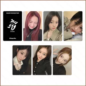 SQ11 6 Cái / bộ BABYMONSTER LOMO Card 3rd MINI ALBUM CHOOM AHYEON Bưu Thiếp Bộ Sưu Tập KPOP Star Ngoại Vi