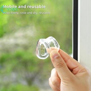 Chenlongshang 4 Nhựa Trong Suốt Tay Nắm Cửa PU Mềm Tự Dính Tay Nắm Cửa Trượt Tủ Bếp Kính Cửa Trượt Ngăn Kéo Tay Cầm EN
