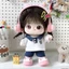 Quần áo trẻ em 20cm Quần áo búp bê Cotton siêu rẻ 20cm Búp bê cổ điển Đồng phục đi học