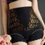 JUNYUE88US Máy định hình cơ thể sau sinh, Máy định hình eo cao Máy định hình giảm béo, Huấn luyện viên eo thun Cotton Đáy quần lót kiểm soát bụng Quần lót ren hoa sau sinh