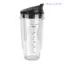 Cốc thay thế WANYEDI, Cốc xay sinh tố ABS + PC trong suốt + đen, Máy rửa chén đánh dấu đo di động Máy rửa chén chống rò rỉ an toàn Nắp đậy và nắp đậy để làm sinh tố Ninja BL480BL482