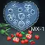 Khung Ảnh 3D Trái Tim Khuôn Silicon Dâu Anh Đào Pentagram Khuôn Móng Tay Nghệ Thuật Trang Trí DIY Thiết Kế Dập Tấm Làm Móng Tay Khuôn VN