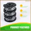 3 Gói Cuộn Dây Easygrasscut 18V Cho Easygrasscut 23 F016800569 Bộ dụng cụ làm vườn thay thế máy cắt cỏ