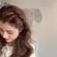 Floed Bangs Kẹp Tóc Mũ Giả Vuốt Tóc Barrettes Vintage Kẹp Tóc Hairgrip Bện Thời Trang Kẹp Tóc Phụ Kiện Tóc Mũ [Mina]