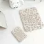 hoa bá bá nhẹGương Mini Xách Tay Gấp Gọn Da PU Nhiều Màu Pastel Phù Hợp Du Lịch