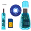 < CarFashion > Đầu đọc thẻ SIM tiêu chuẩn cho điện thoại di động USB Sao chép Máy sao chép SMS Backup GSM / CDMA + CD