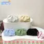 Túi vệ sinh mềm EBINLANDS, Túi trang điểm nhẹ có dây kéo lớn, Túi đựng du lịch chấm bi mềm mại di động ấm cúng dành cho nữ