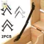 2 Chiếc Nắp Hỗ Trợ Bản Lề Stay Đồng Cổ Sắt Trang Trí Bản Lề Hộp Nội Thất ELWW