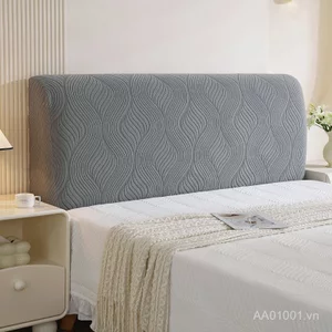 Bao Gồm Tất Cả Đầu Giường Jacquard Cao Cấp Đa Năng Mềm Bao Đầu Giường Bốn Mùa Chống Bụi Giường Mặt Sau Xấu Xí Tiện Dụng Cụ TRGY