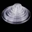 Chân đế trưng bày bàn xoay Chân đế tròn trong suốt Lazy Susan Trang trí Tấm xoay Dụng cụ [Vn]