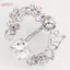 HFSHY Pha Lê Kim Cương Giả Rỗng Bướm Bụng Nút Nhẫn Thời Trang Rốn Móng Tay Cho Nữ Thép Không Gỉ Gợi Cảm Cơ Thể Xuyên Trang Sức VN