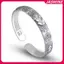 JASMINE Retro s Pixiu Charms Vòng Tay Nam Bạc 925 Thiết Kế Đơn Giản Phong Cách Trung Hoa Độc Đoán Mở Lắc Tay Trang Sức JASMINE