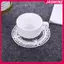 JASMINE 12cm Vintage Ren Coaster Placemat Thêu Thủ Công Bát Cà Phê Coaster Phong Cách Châu Âu Vải Chống bỏng Tấm Bàn Thảm JASMINE