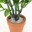 GE Thu Nhỏ Hoa Trắng Cây Xanh Chậu Cây Cảnh DIY Thủ Công Trang Trí Cho Nhà Búp Bê Trong Nhà Để Bàn Micro Garden Mẫu Trang Trí VN